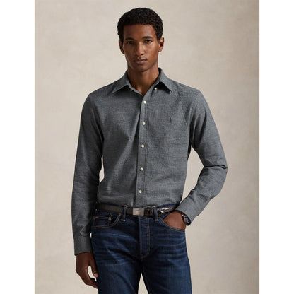 Long Sleeve Patterned Shirt