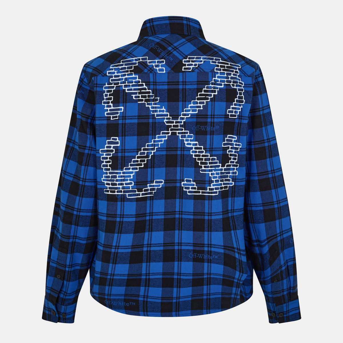 Men's Arrows Plaid Shirt, Embroidered Monogram