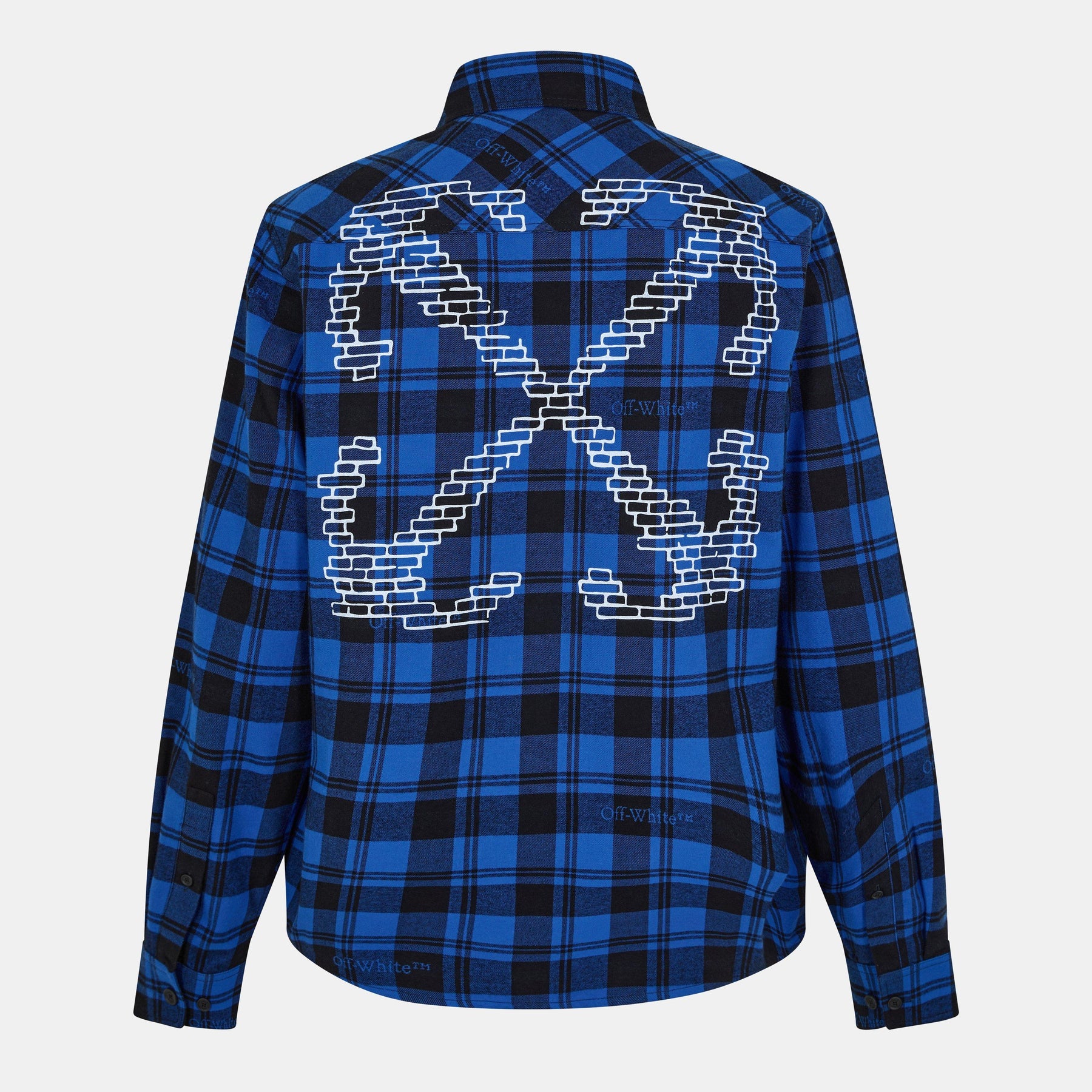 Men's Arrows Plaid Shirt, Embroidered Monogram
