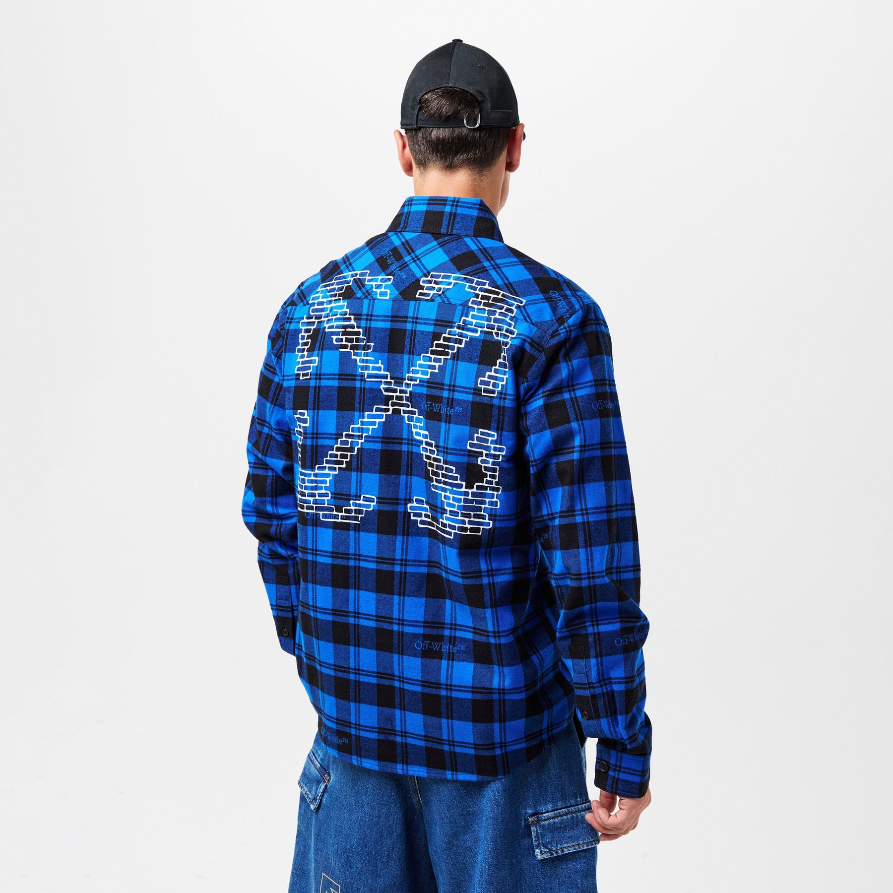 Men's Arrows Plaid Shirt, Embroidered Monogram