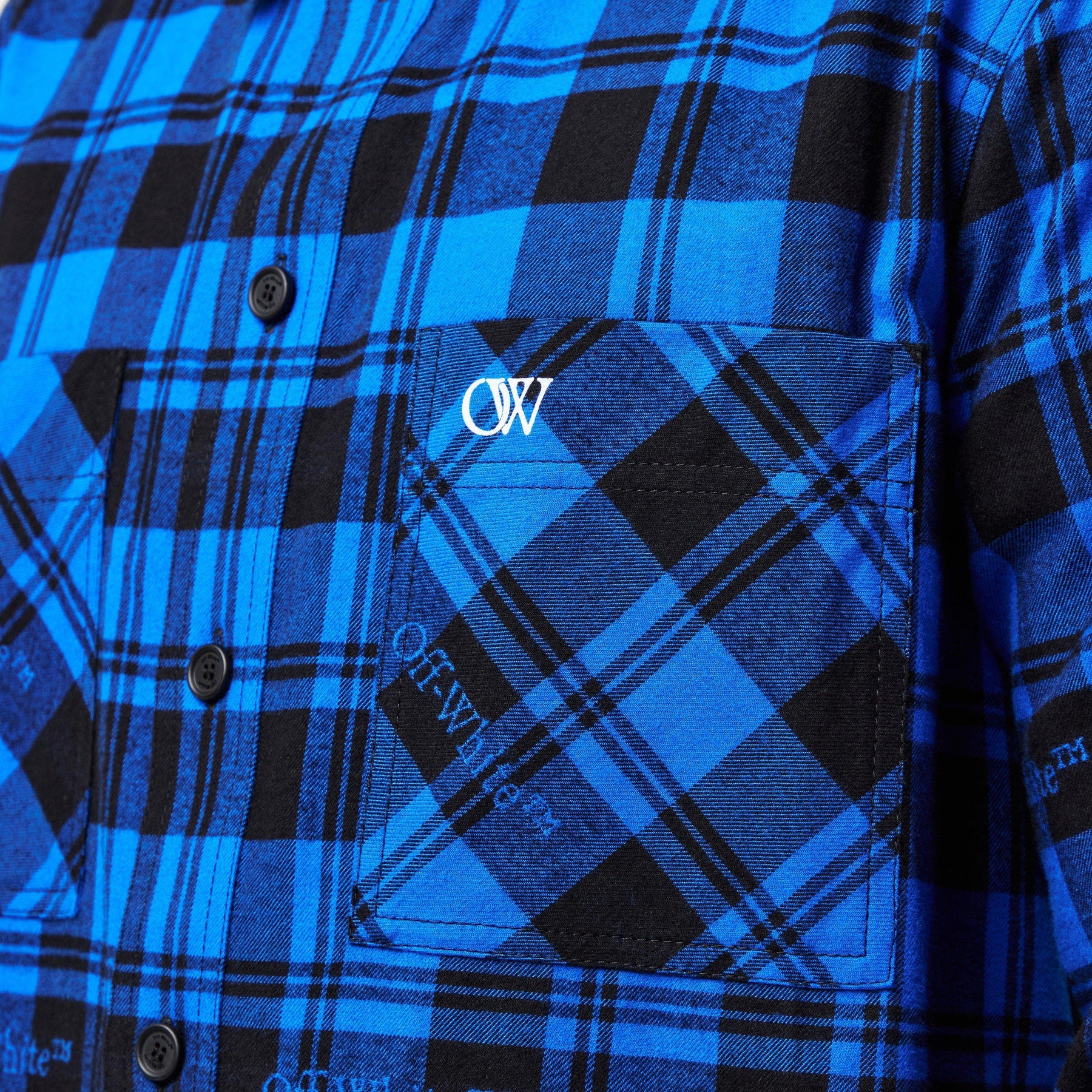 Men's Arrows Plaid Shirt, Embroidered Monogram