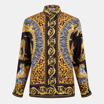 Patterned Long Sleeve Shirt