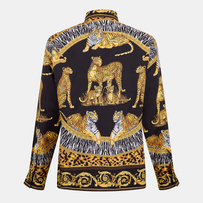 Patterned Long Sleeve Shirt