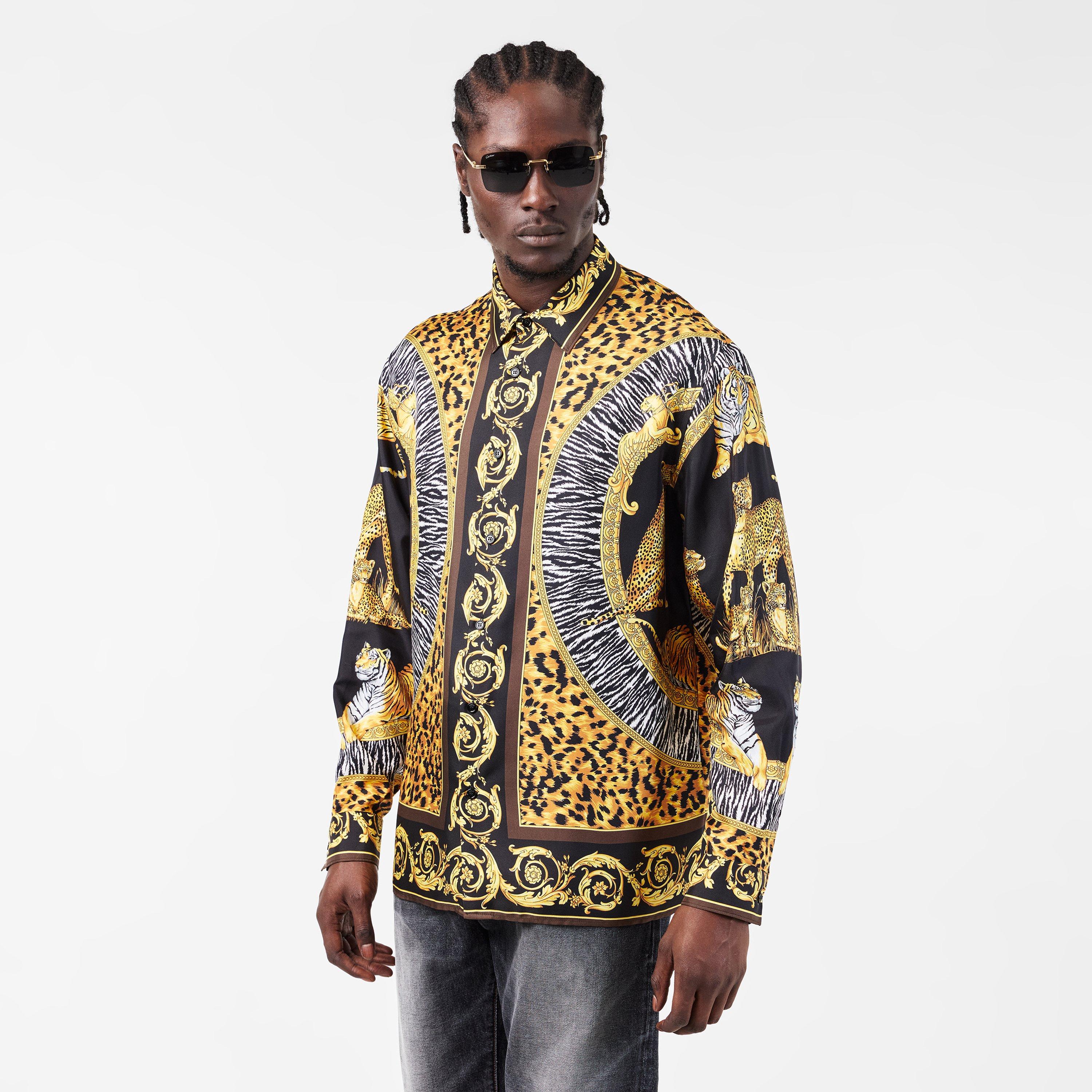 Patterned Long Sleeve Shirt
