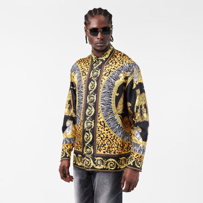 Patterned Long Sleeve Shirt