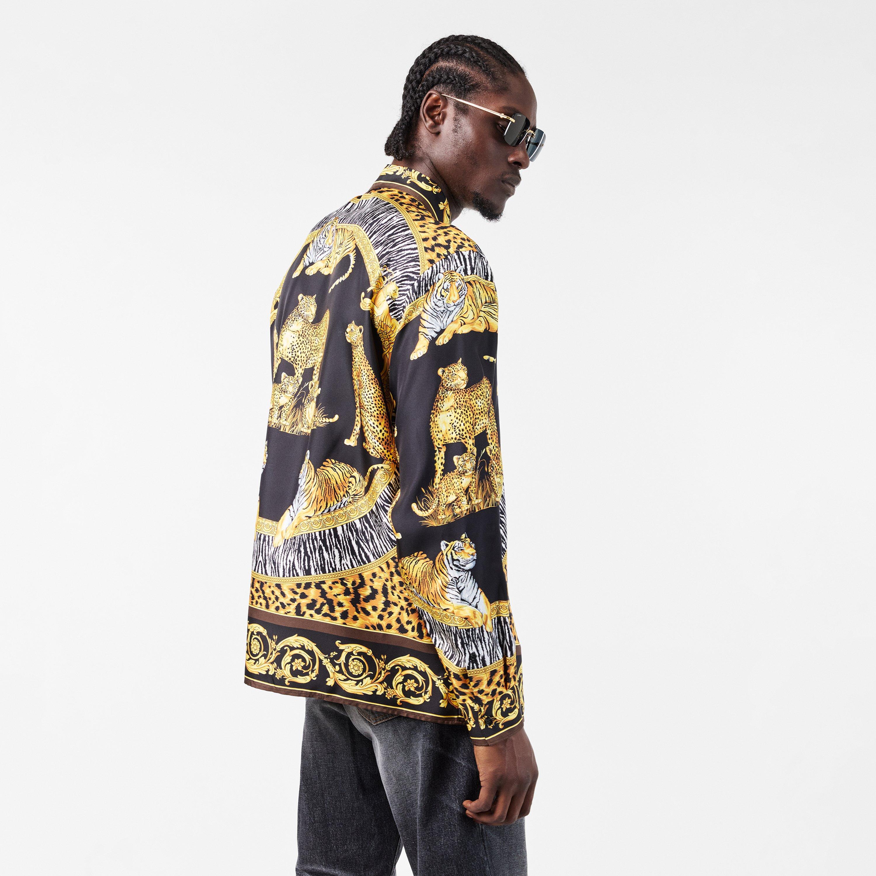 Patterned Long Sleeve Shirt