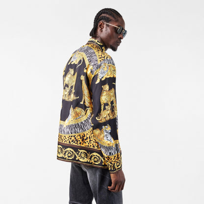 Patterned Long Sleeve Shirt