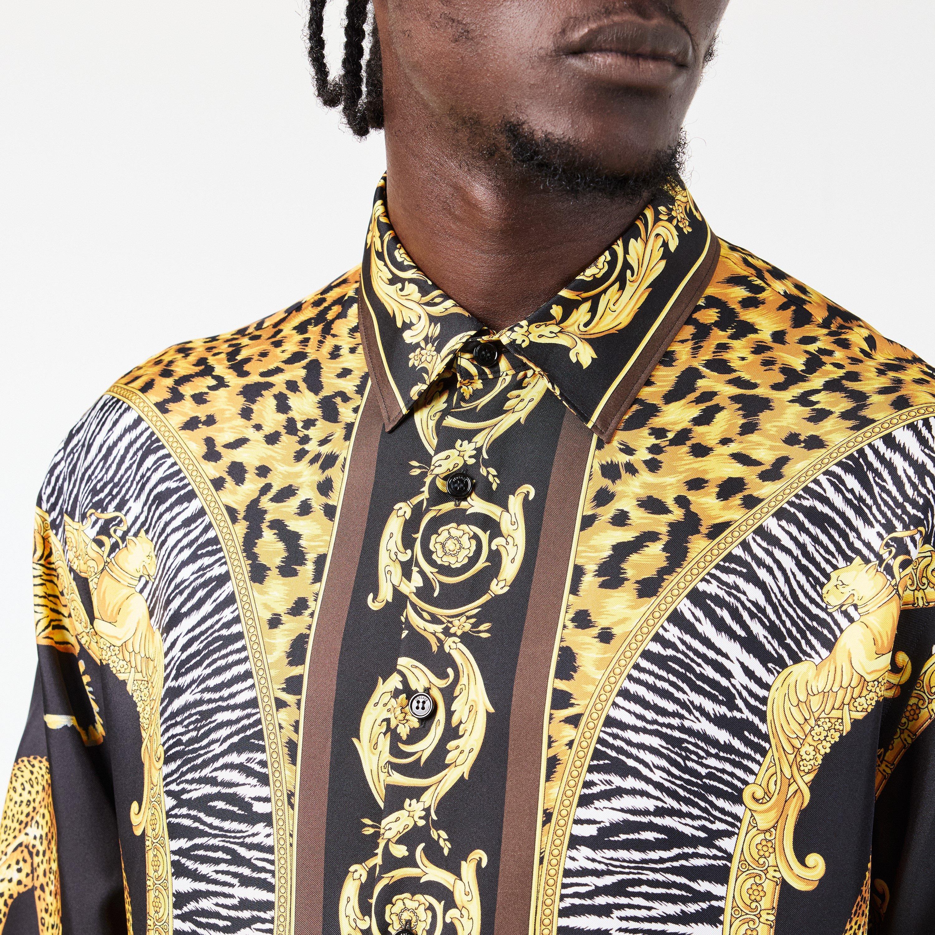 Patterned Long Sleeve Shirt