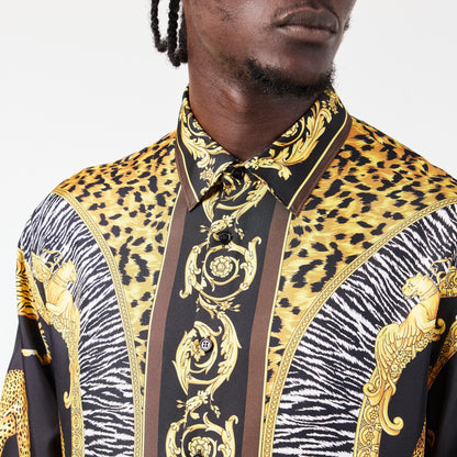 Patterned Long Sleeve Shirt