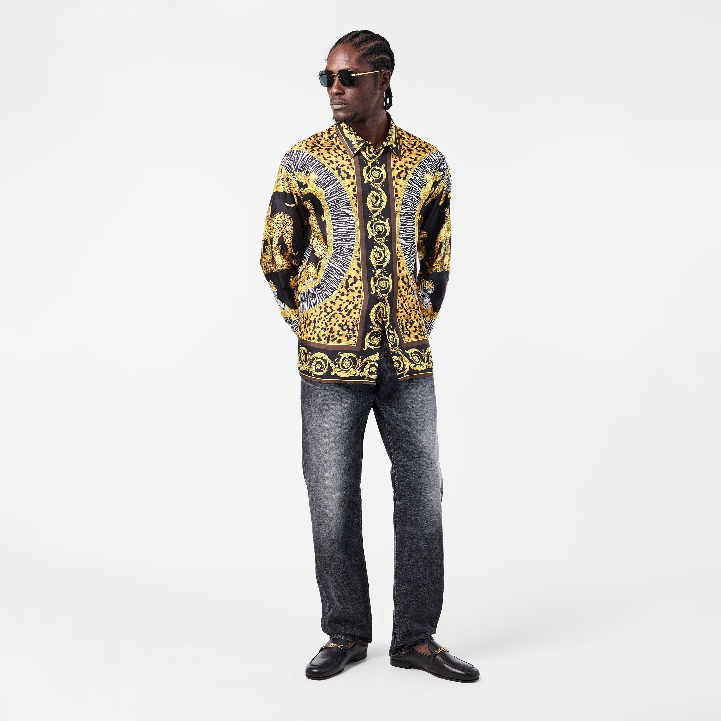 Patterned Long Sleeve Shirt