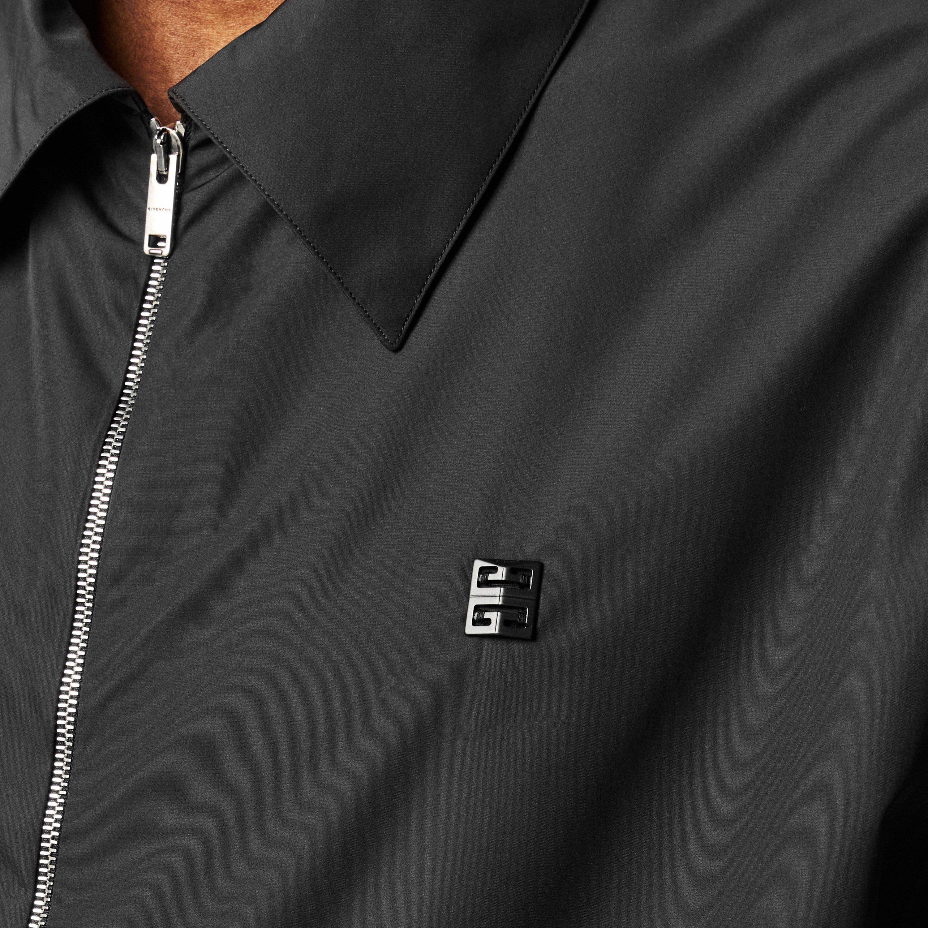 Short Sleeved Zip Shirt