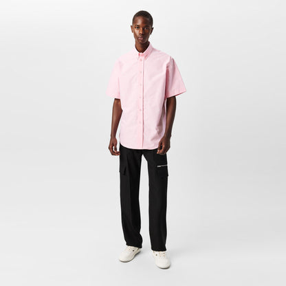 Monogram Short Sleeve Plain Shirt
