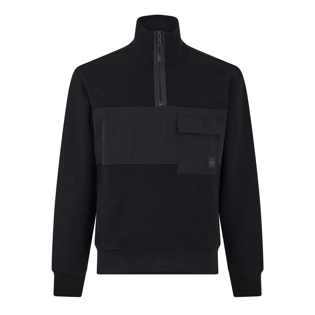 Men's ZeNylon quarter Zip Fleece Hoodie