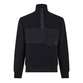 Men's ZeNylon quarter Zip Fleece Hoodie