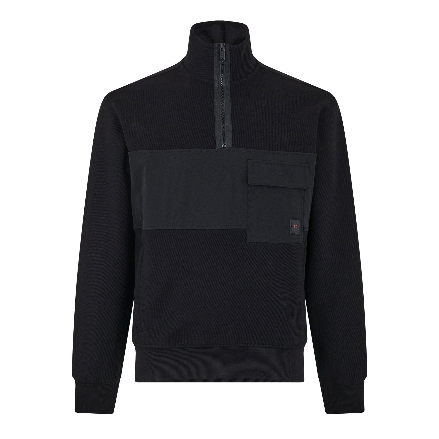 Men's ZeNylon quarter Zip Fleece Hoodie