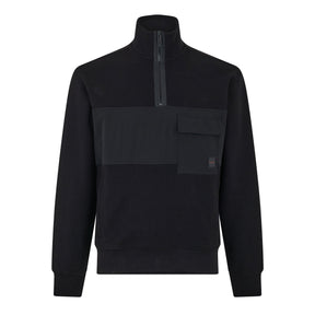 Men's ZeNylon quarter Zip Fleece Hoodie