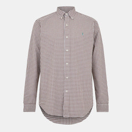 Men's Ox Lined Long-Sleeve Patterned Shirt