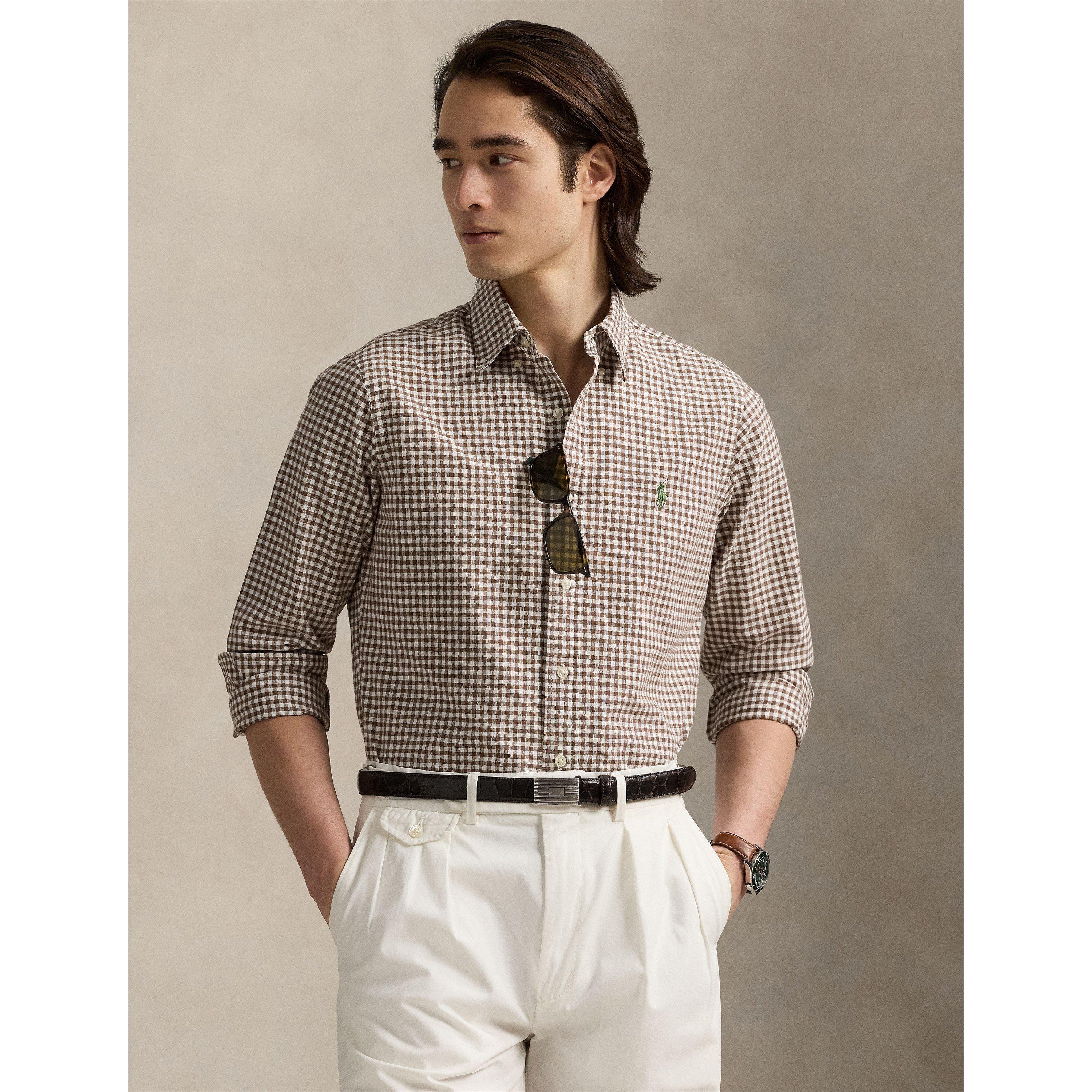 Oxford Patterned Long Sleeve Shirt