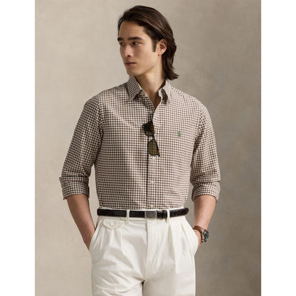 Oxford Patterned Long Sleeve Shirt