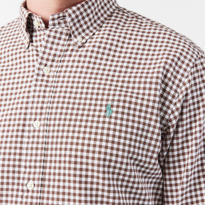 Men's Ox Lined Long-Sleeve Patterned Shirt
