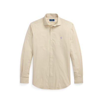 Poplin Check Long-Sleeve Patterned Shirt