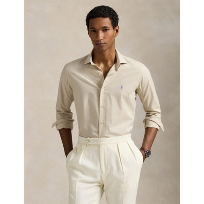 Poplin Check Long-Sleeve Patterned Shirt