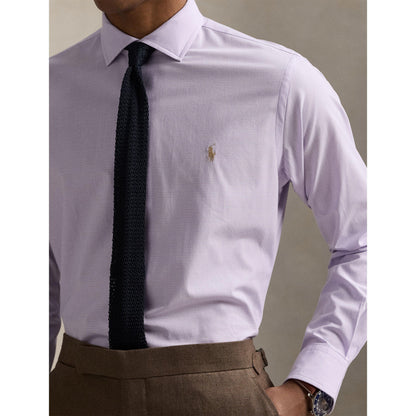 Poplin Check Long-Sleeve Patterned Shirt