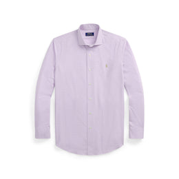 Poplin Check Long-Sleeve Patterned Shirt