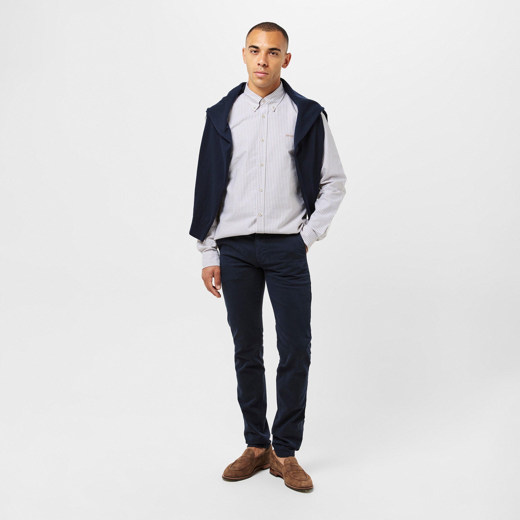 H-Roan-Bd-E-C1-243 10261880 01 Oxford Shirt Mens