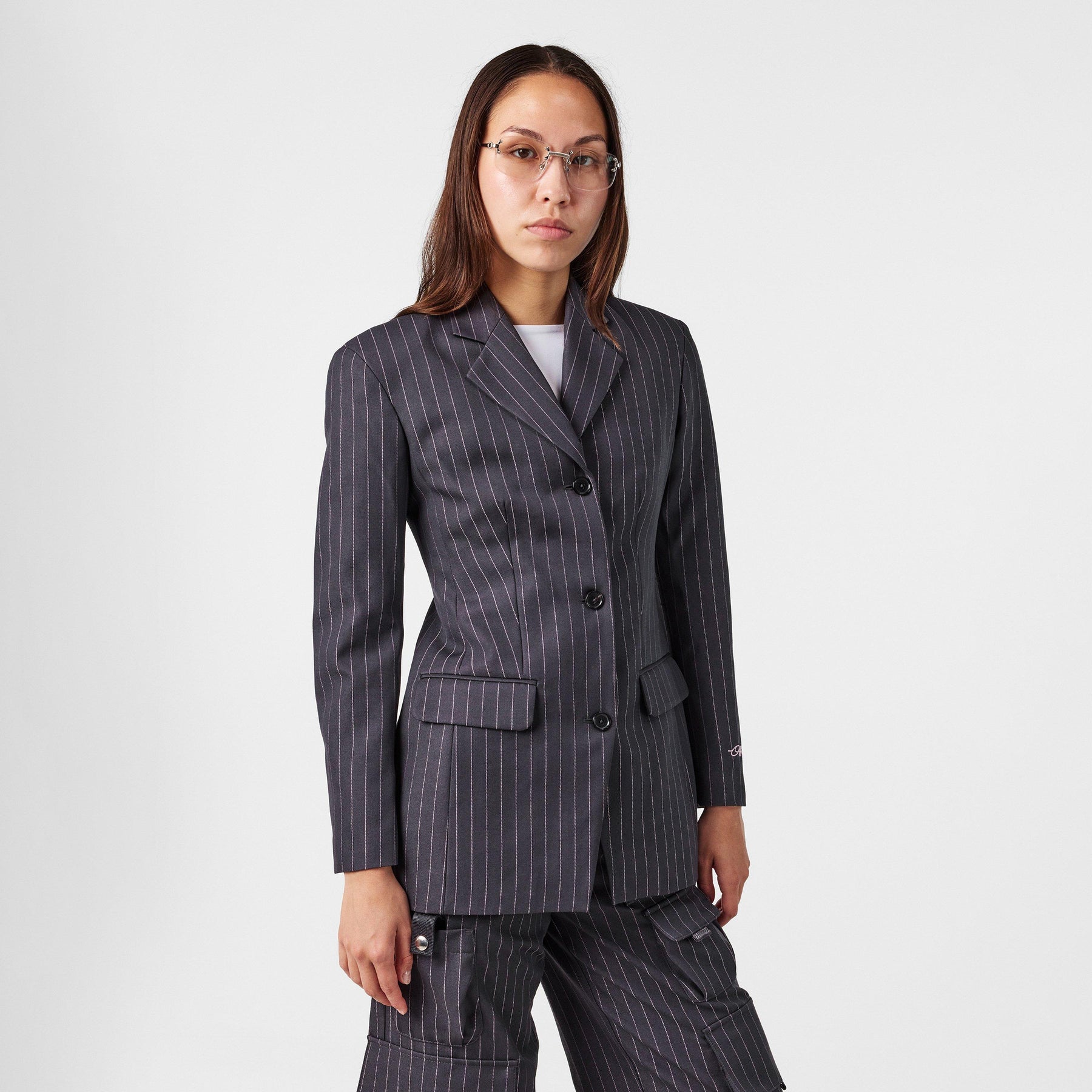 Off 3 Button Jacket Ld99