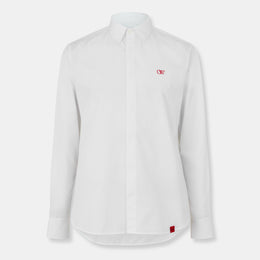 Cotton Long Sleeve Tailored Fit Dress Shirt