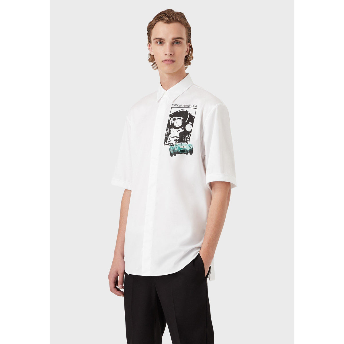 Vintage Car Print T-Shirt