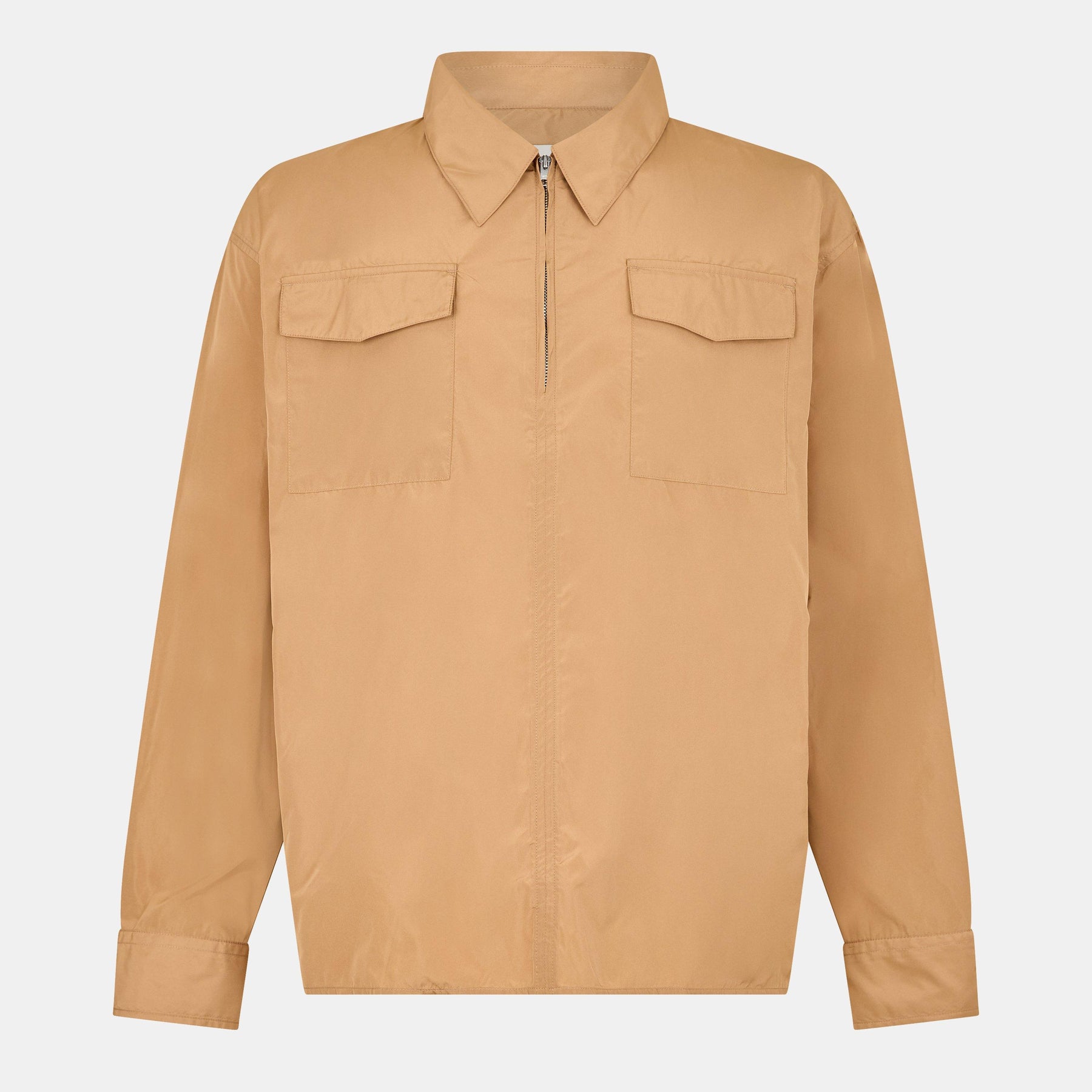 Men's Plain Long-Sleeve Shirt