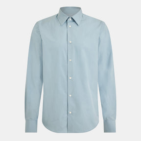 Men's Long-Sleeve Plain Shirt