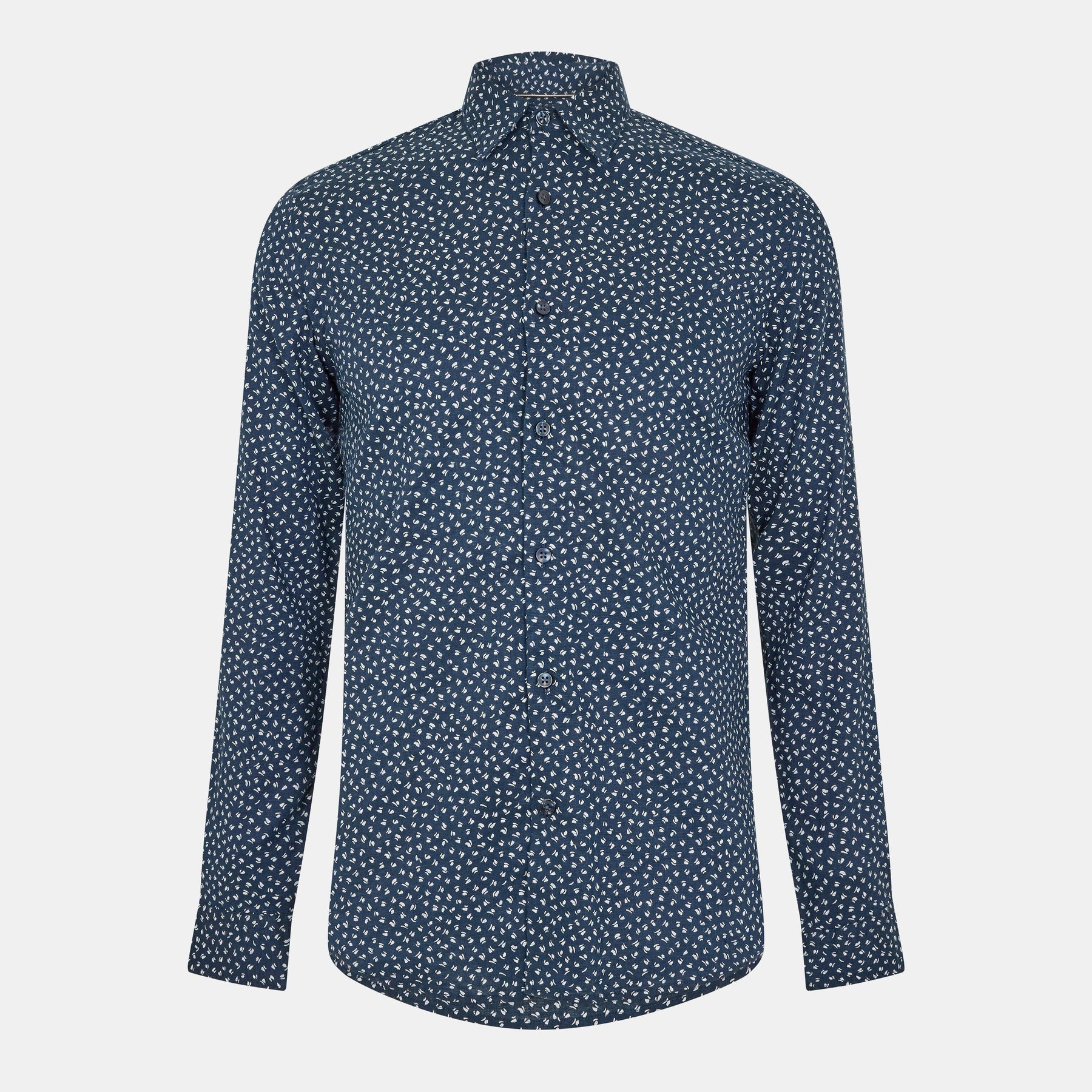 Men's Roger F Plain Long-Sleeve Shirt