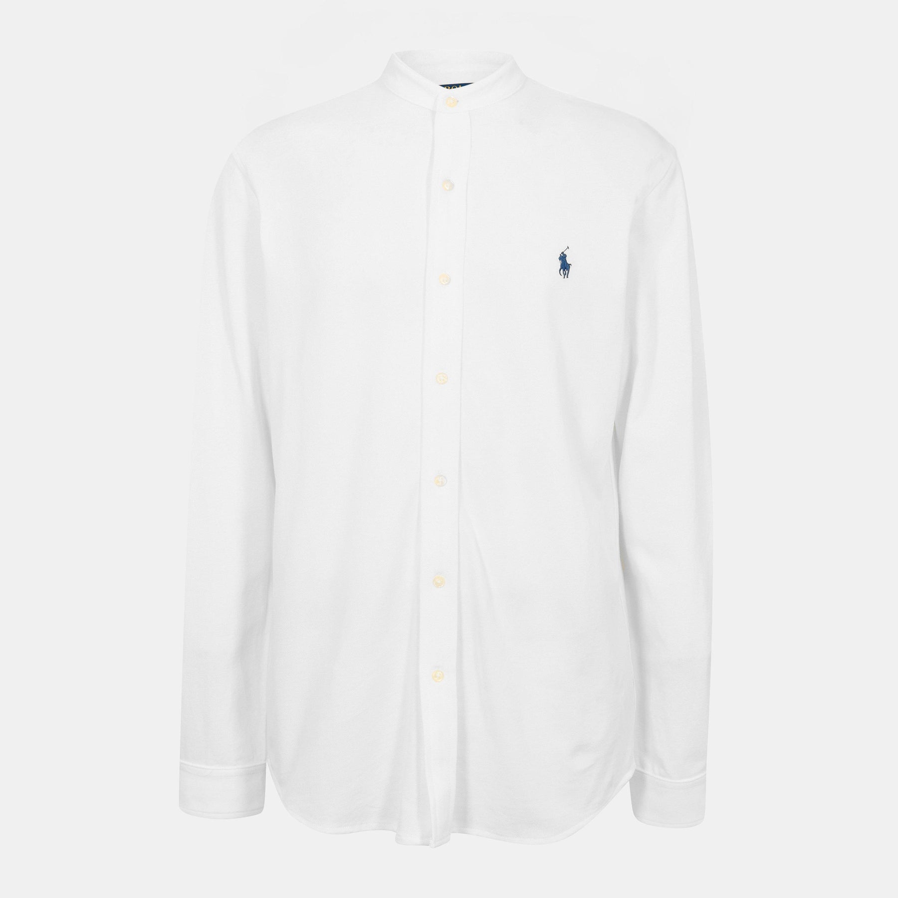 Men's Long-Sleeve Plain Shirt