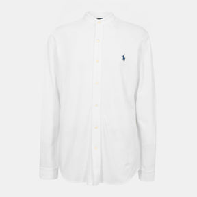 Men's Long-Sleeve Plain Shirt