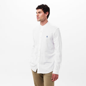 Men's Long-Sleeve Plain Shirt