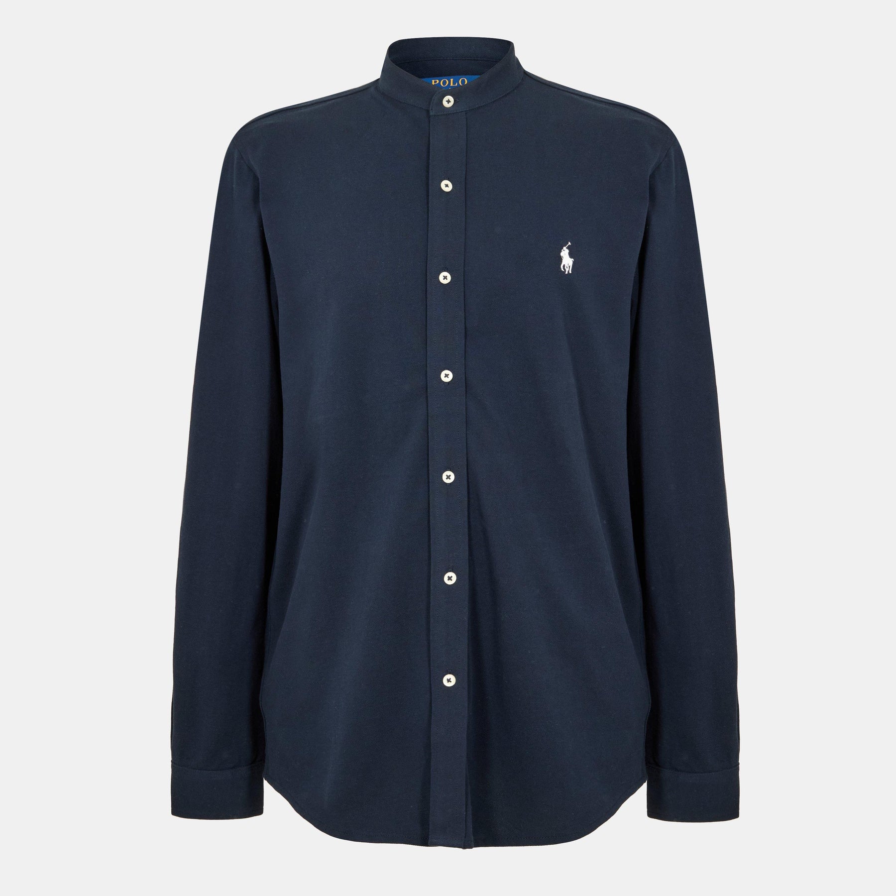 Men's Long-Sleeve Plain Shirt