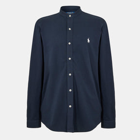 Men's Long-Sleeve Plain Shirt