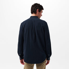 Men's Long-Sleeve Plain Shirt