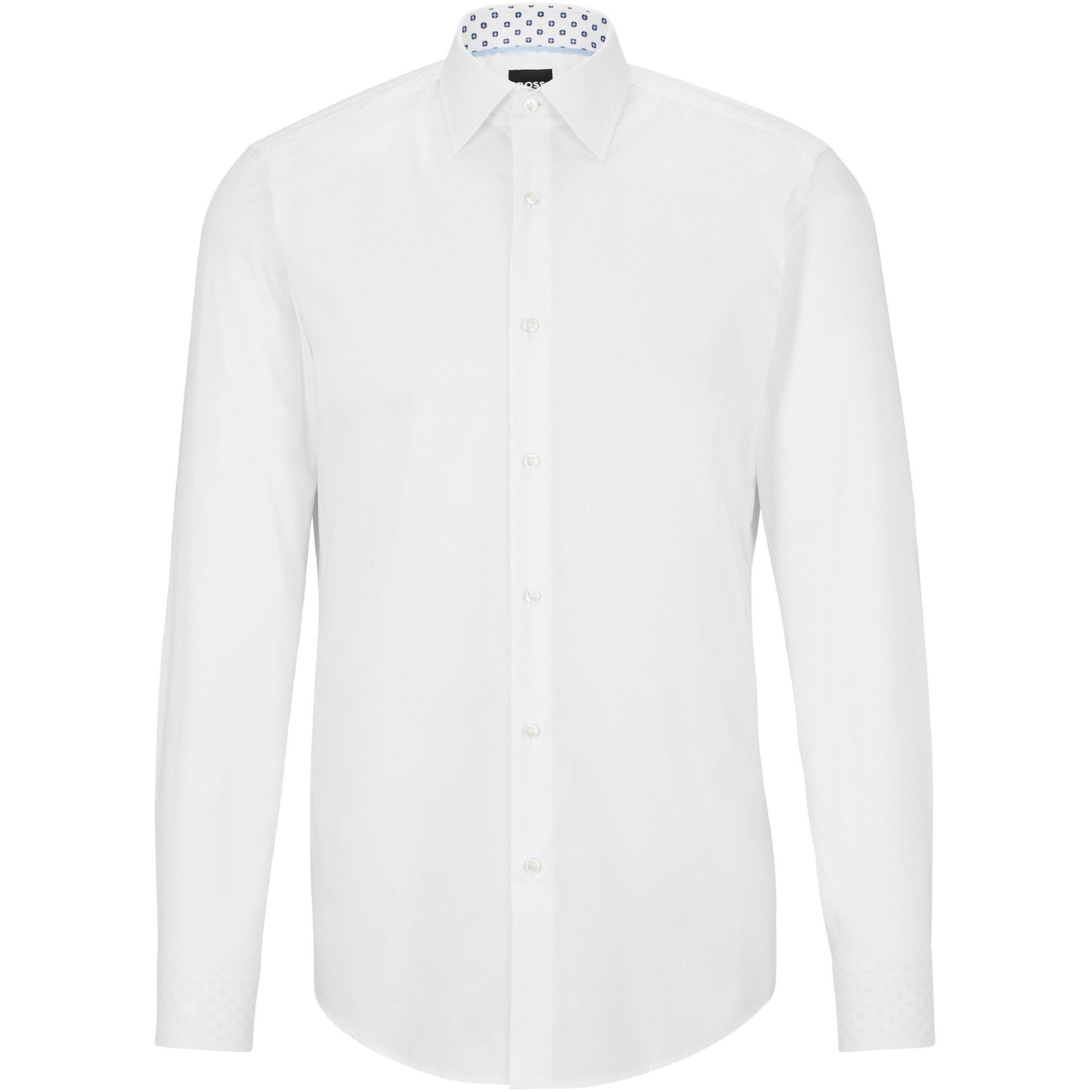 Men's H-Hank-Kent-C3-214 Plain Long-Sleeve Shirt
