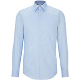 Men's H-Hank-Kent-C3-214 Plain Long-Sleeve Shirt