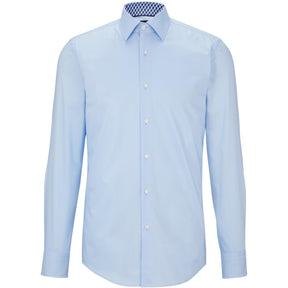 Men's H-Hank-Kent-C3-214 Plain Long-Sleeve Shirt