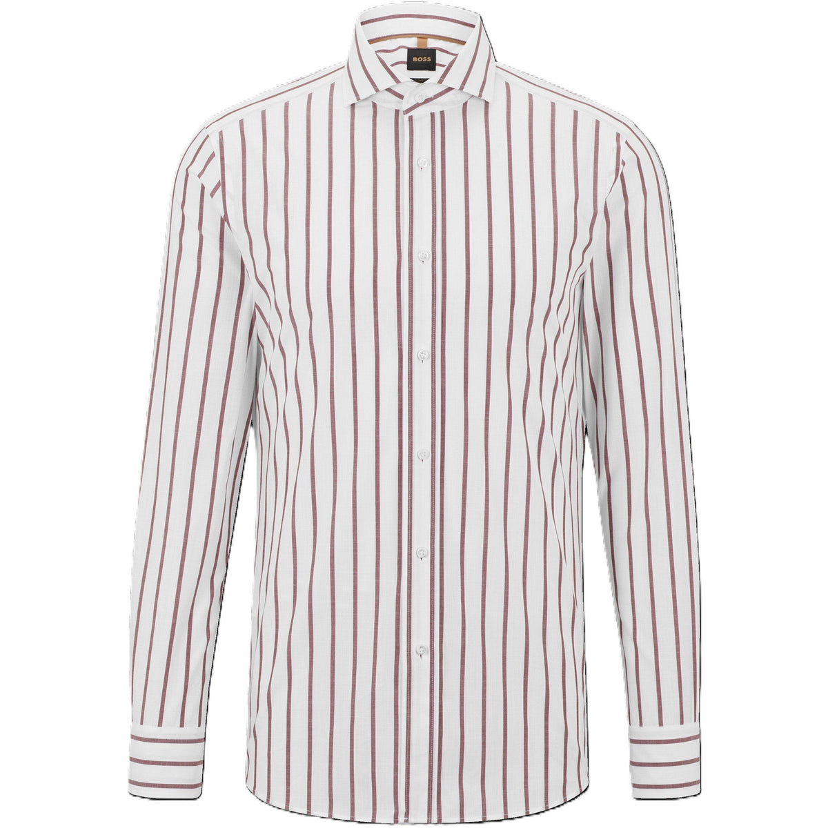 Men's T-Hays-Spread-C1-232 Plain Long-Sleeve Shirt