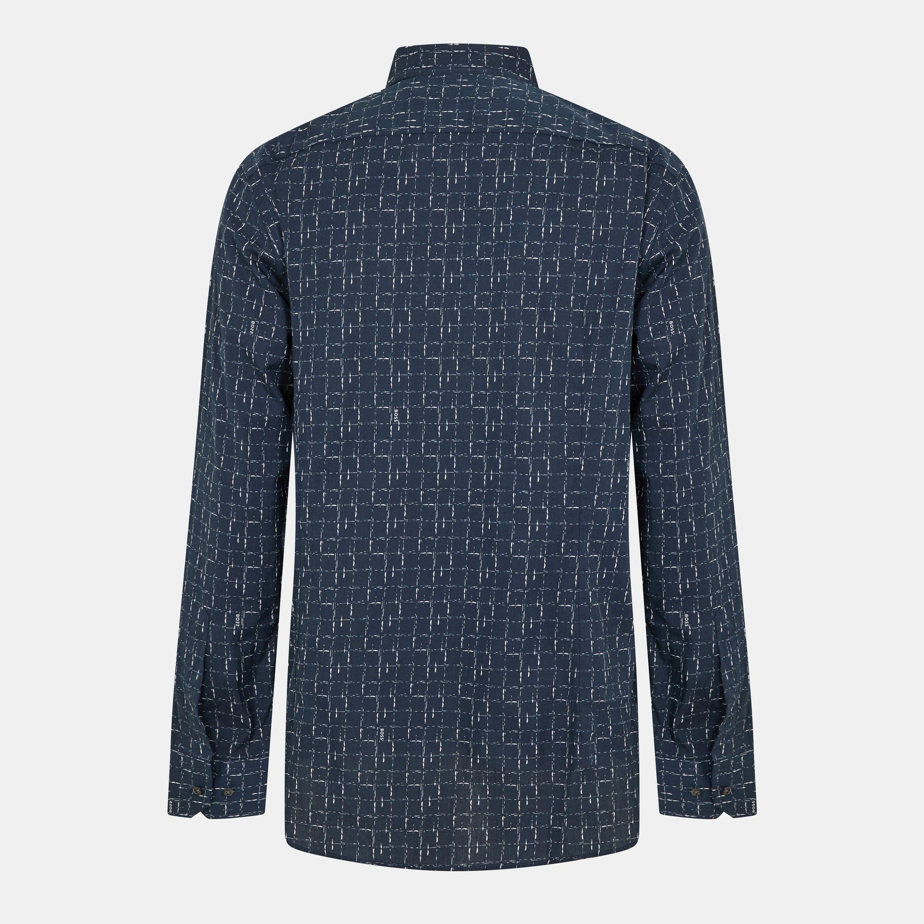 Men's T-Hays-Kent-214 Plain Long-Sleeve Shirt