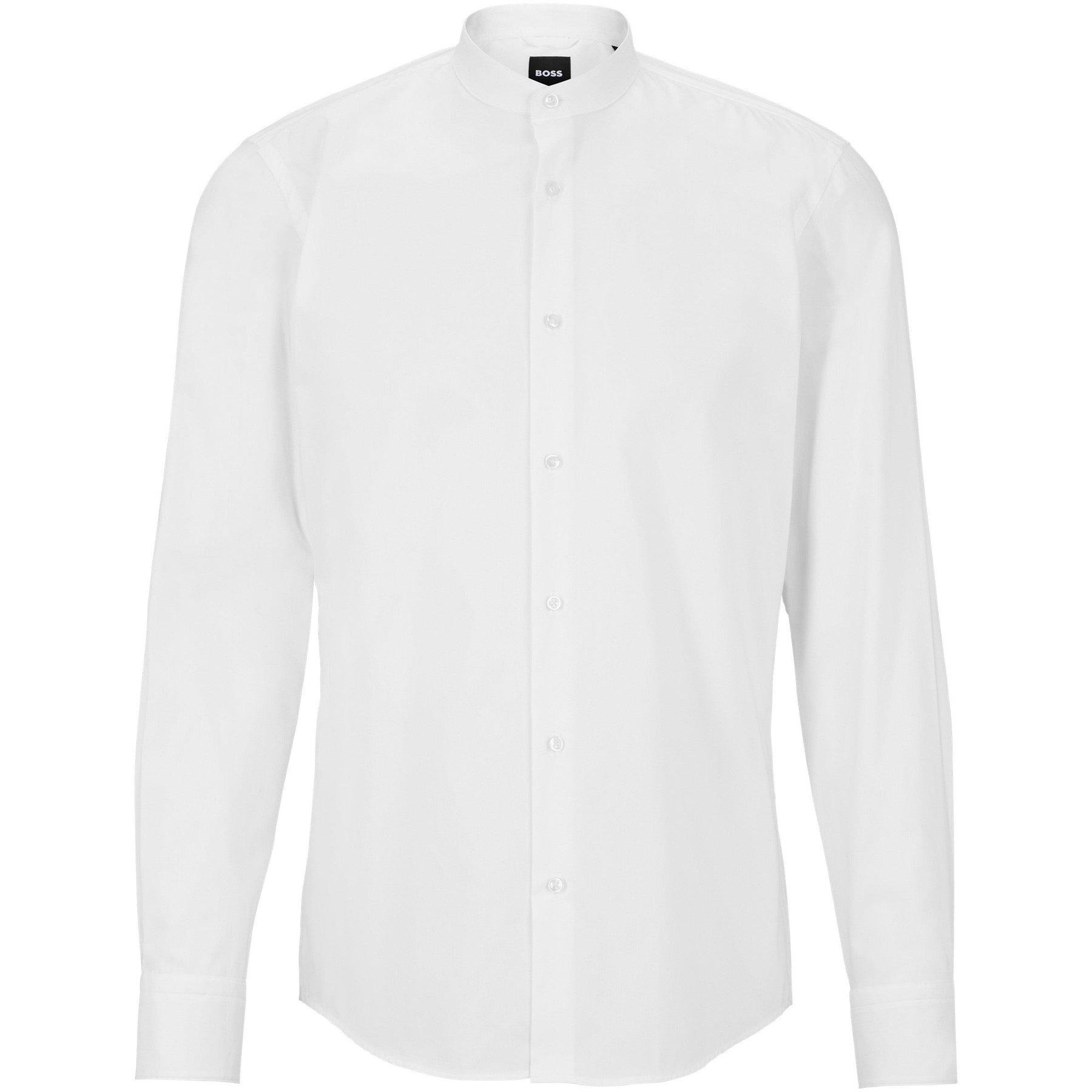 Men's H-Hank Standup 214 Plain Long-Sleeve Shirt