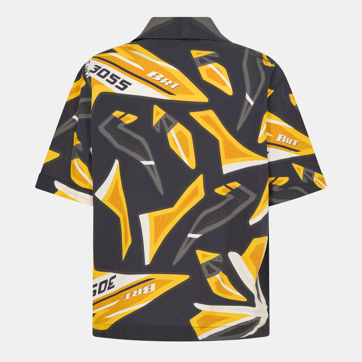 Men's Lapis 3 Patterned Short-Sleeve Shirt