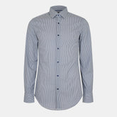 Men's H-Hank-S-Kent-C1-232 Patterned Short-Sleeve Shirt