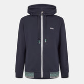 Men's Saggy Top Full Zip Hoodie